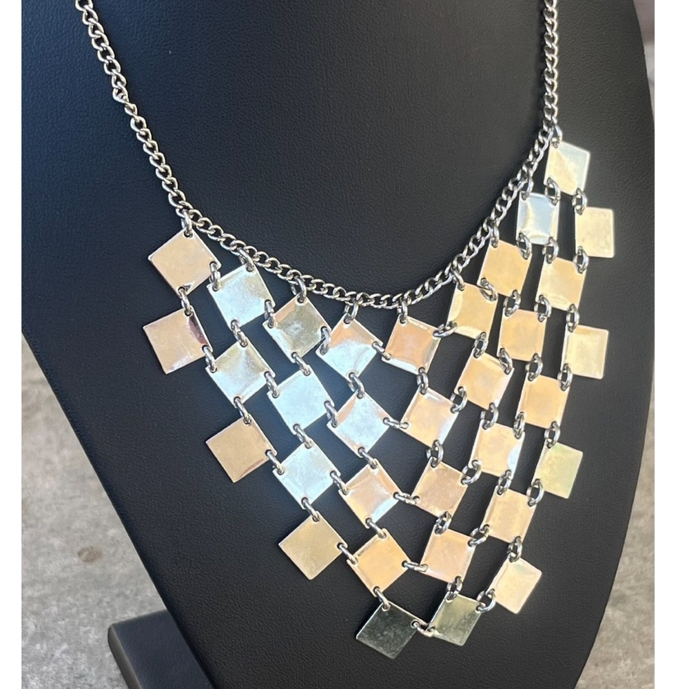 Mirror Cage Necklace